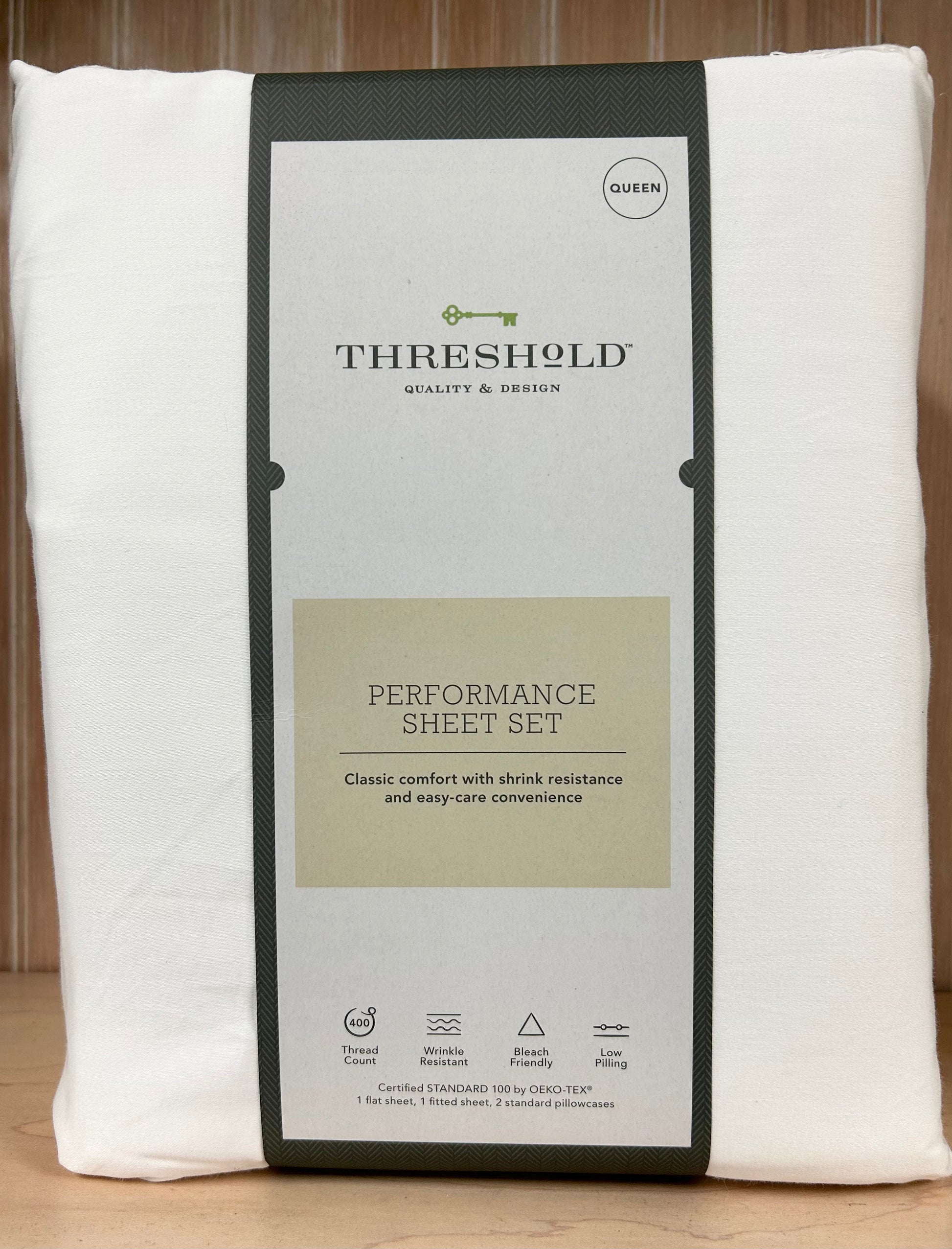 Threshold on sale queen sheets